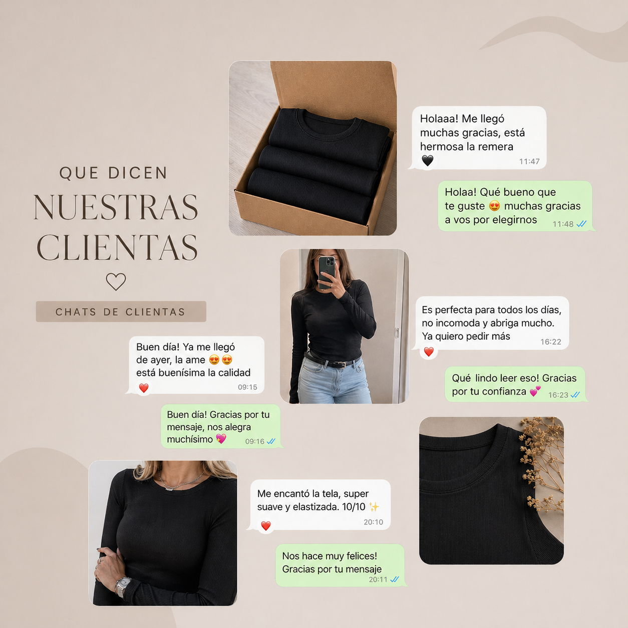 Ribba · Remera Térmica Manga Larga Mujer